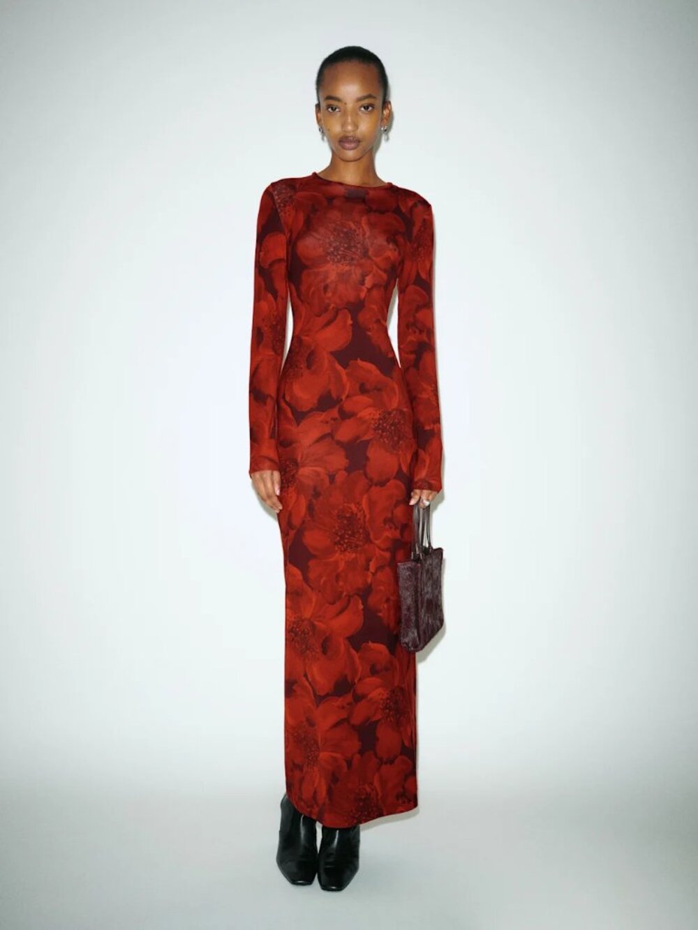 NWOT Reformation Tommie Knit Dress in Carnelian - Size XS